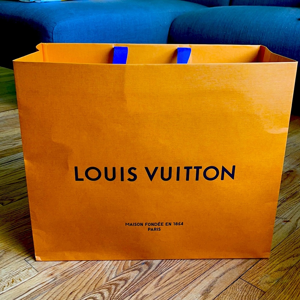 Sturdy Louis Vuitton Box and Bag